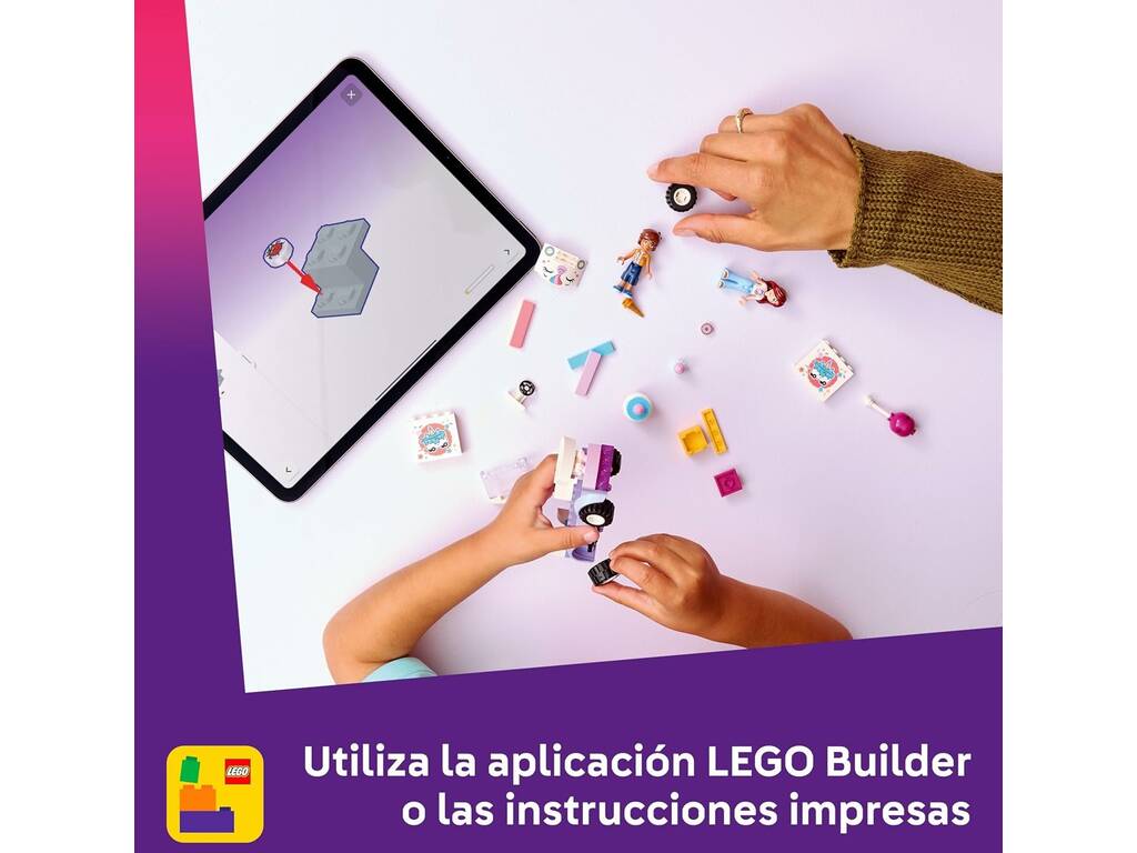 Lego Friends Auto Unicorno per la consegna di torte