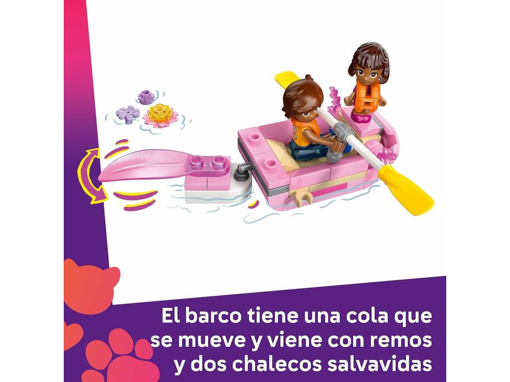 Lego Friends Avventure in barca Ajolote