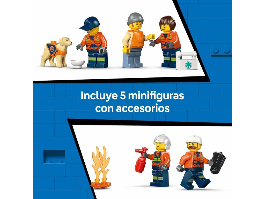 Lego City Barca e elicottero di soccorso della guardia costiera