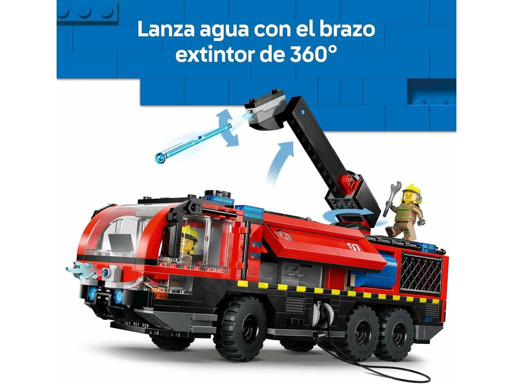 Lego City Camion dei pompieri aeroportuale