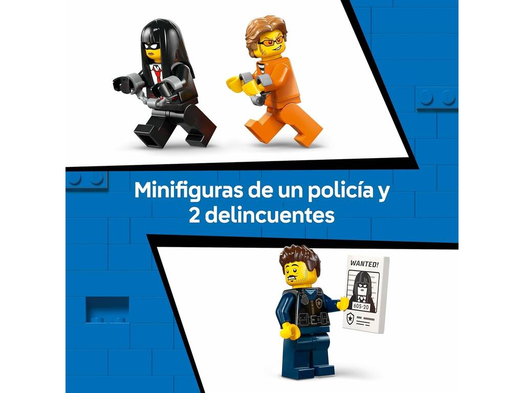 Lego City Furgone di Trasporto Penitenziario della Polizia