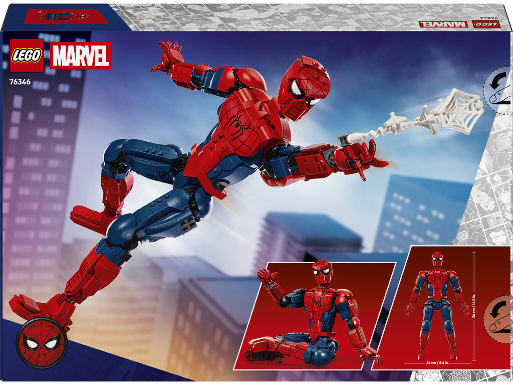 Lego Marvel Spiderman Brand New Day Figura de Héroe: SpiderMan