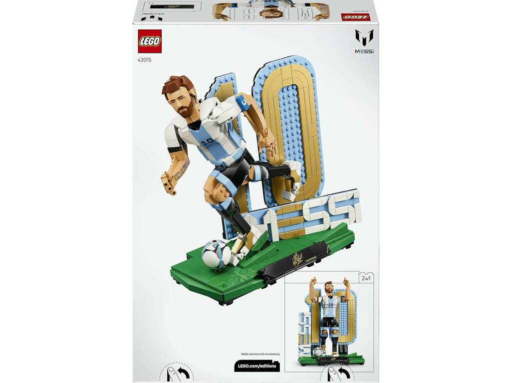 Lego Editions Lionel Messi: Leyenda del Fútbol