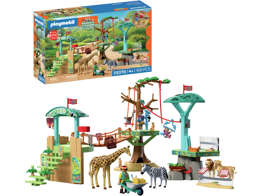 Playmobil Animals & Friends Zoo: Parque de Aventuras