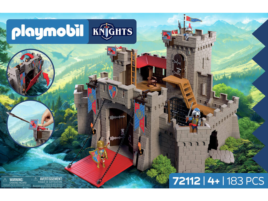 Playmobil Knights Gran Castillo Caballeros León