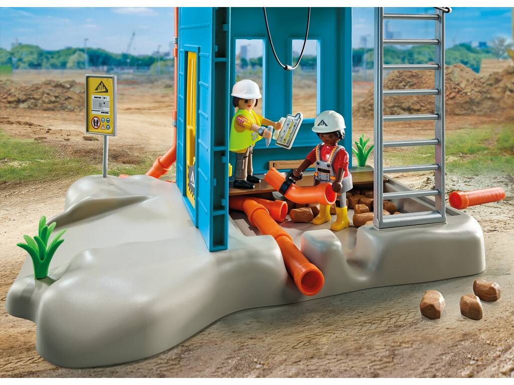 Playmobil Action Heroes Promo Pack Construcción