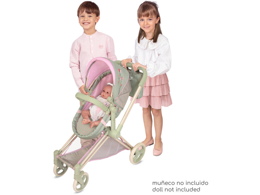 Carro de Muñecas 3x1 Botanic Plegable