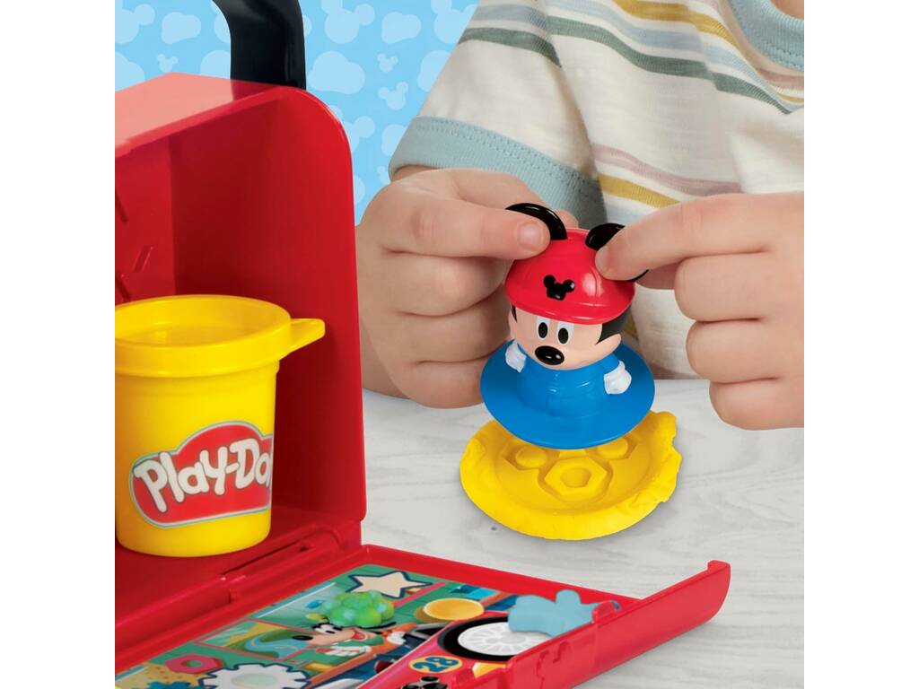 PlayDoh Disney Jr. Mickey Mouse ClubHouse Mallette avec Pâte à modeler et accessoires