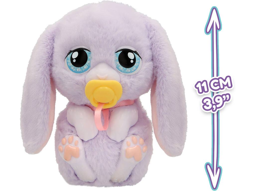 Baby Paws Just Born lapin interactif avec couveuse