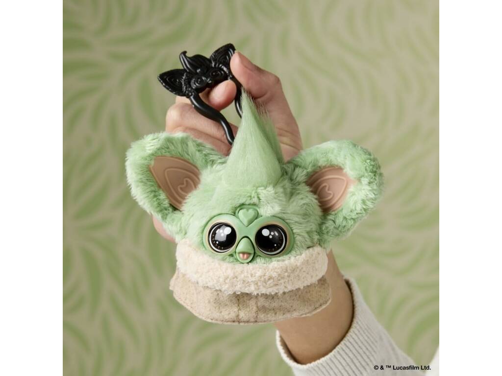 Furby Furblets Star Wars Poupée Interactive Grogu avec Sons