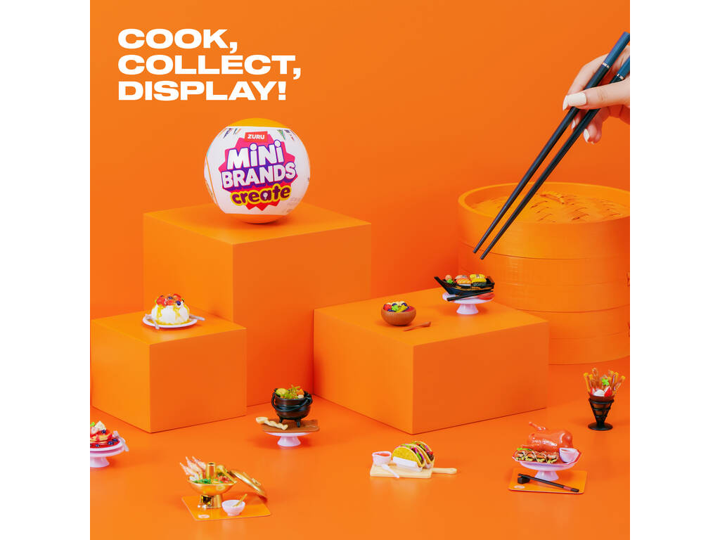  Zuru Mini Brands Create Master Chef Surprise Ball Série 2 