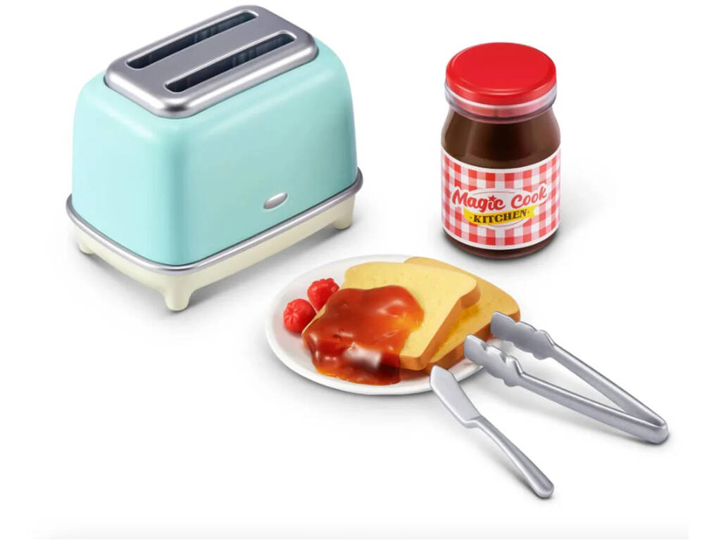  Zuru Mini Brands Really Works Magic Cook Aparelho de cozinha com acessórios Série 1 
