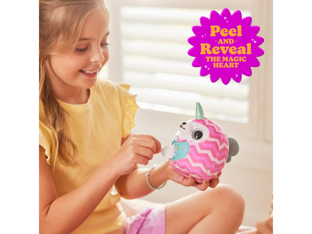 Zuru Rainbocorns Wild Heart Coeur Sauvage Œuf avec peluche surprise et accessoires