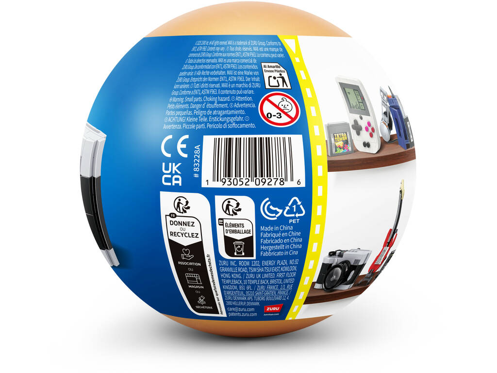  Zuru Max Bola Coleção Retro Série 2 