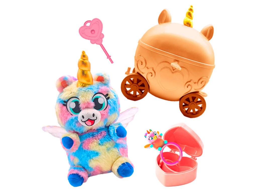 Reino Mágico Chariot avec peluche de 25 cm et accessoires