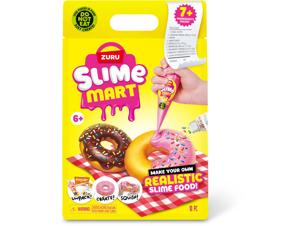 Zuru Slime Mart Pack avec Recette de Dessert à Modeler