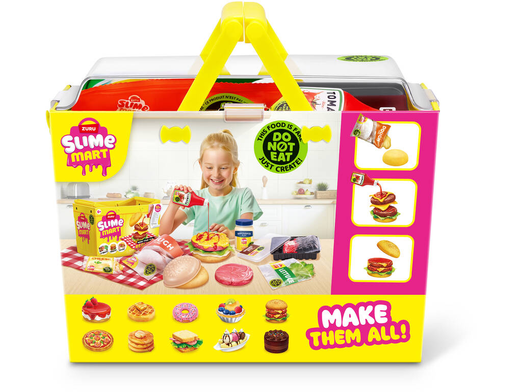Zuru Slime Mart Panier avec Recette de Nourriture Rapide à Modeler