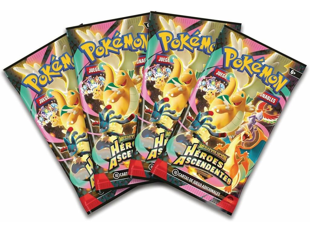Pokémon TCG Megaevolución Héroes Ascendentes Caja Colección Mega EX