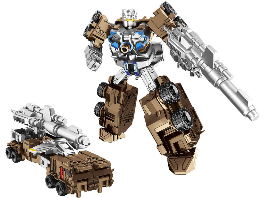 Nexus Titan Guardián Estelar Definitivo Figura Transformable 7 en 1 de 30 cm