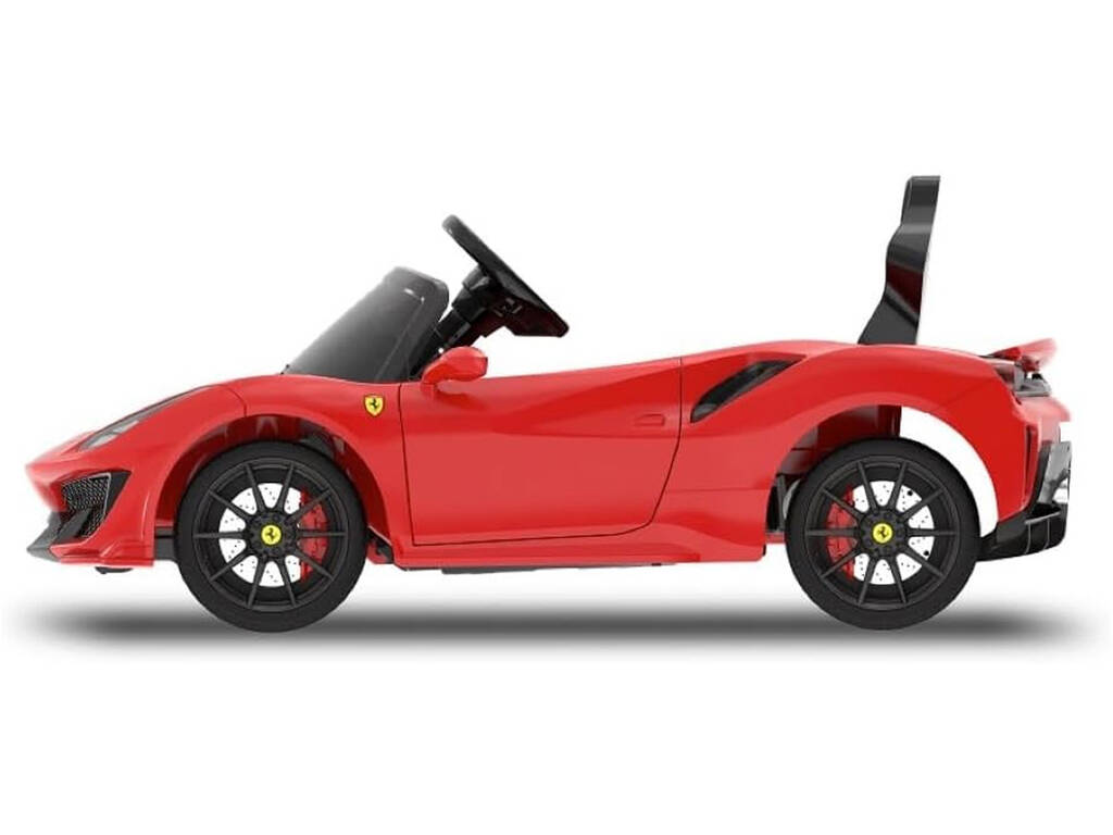 Coche Descapotable Ferrari 488 Pista Spider Rojo Radio Control a Batería de 11V Li-ion con Luz - imagen 7