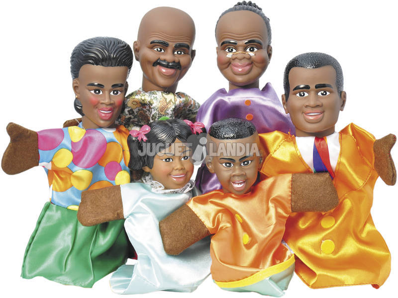 Marionnettes du monde 6 pièces