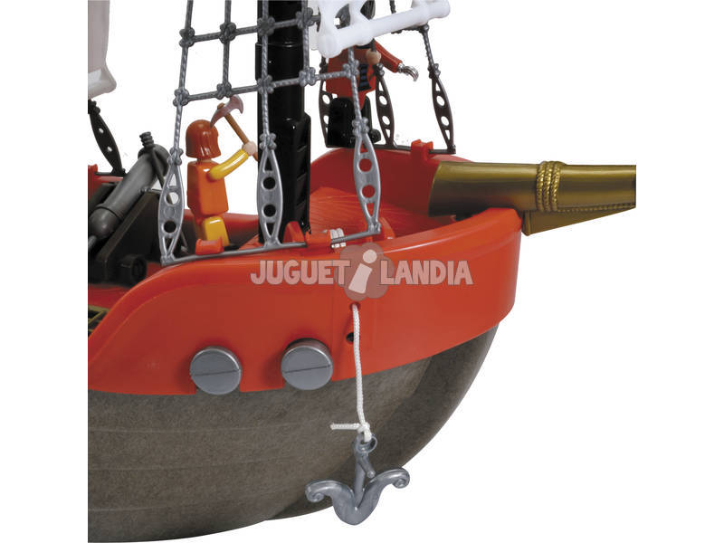 Barco Pirata Con Figuras