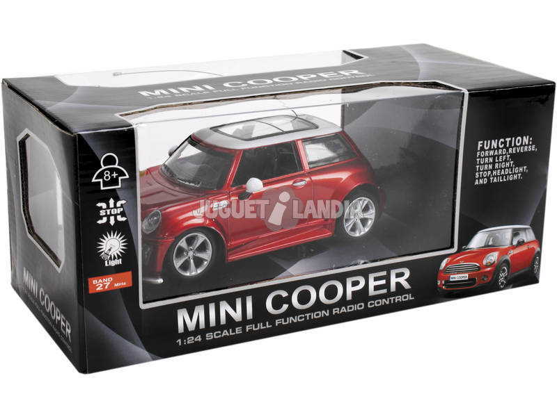 Radio contrôle 1:28 Mini Cooper