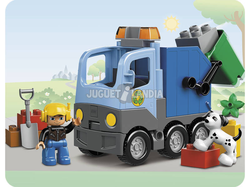 Lego Duplo dans la Ville Camion Poubelle
